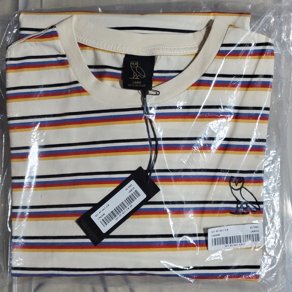 OVO MULTI-STRIPE T-SHIRT